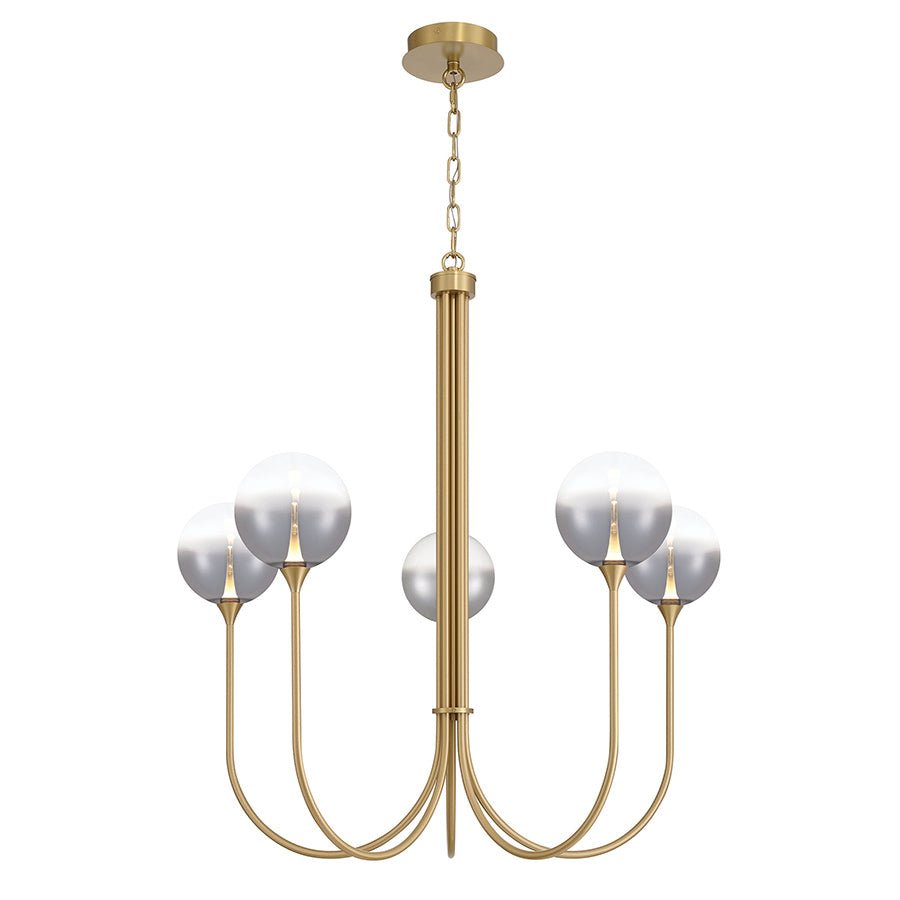 Chandelier Lisa - Or Fumé 34" by Eurofase | Luminaires & cie