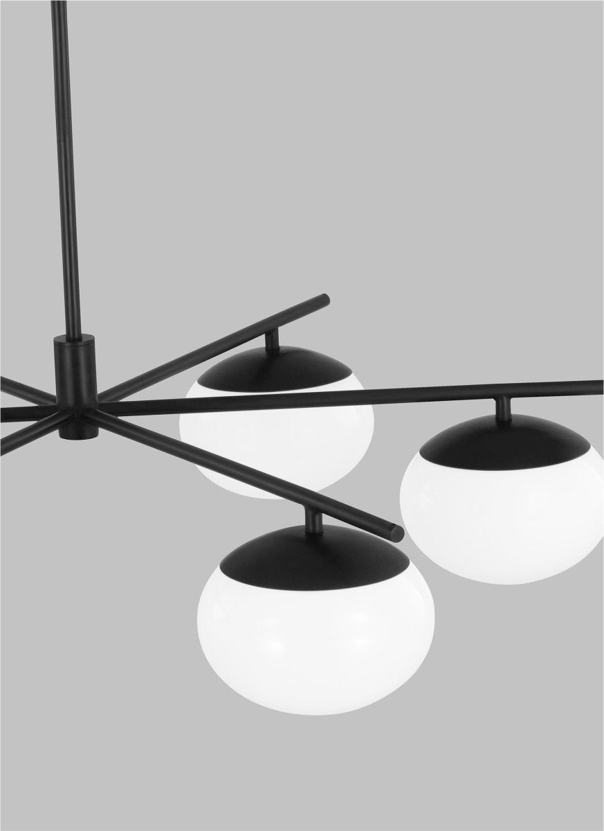 Chandelier Lune - Fer vieille 33 5/8" by Visual Comfort Studio | Luminaires & cie