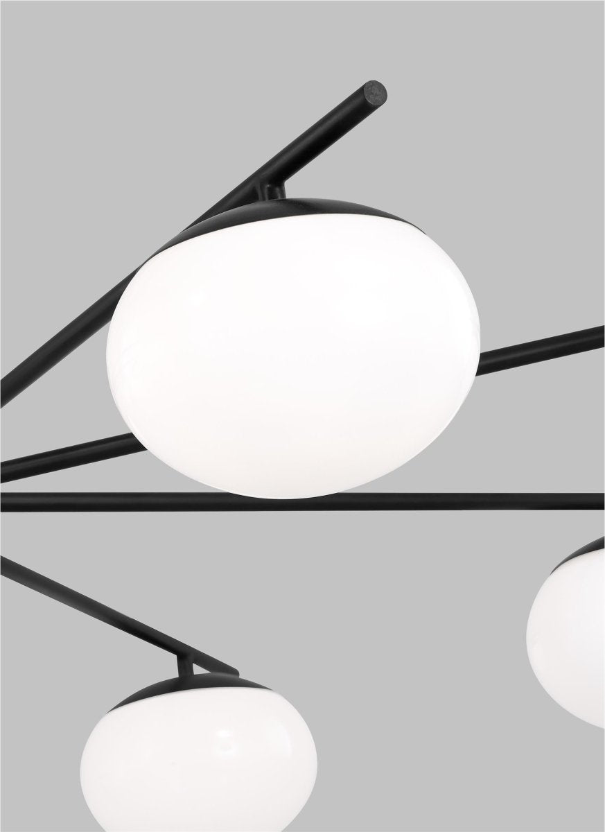 Chandelier Lune - Fer vieille 49" by Visual Comfort Studio | Luminaires & cie
