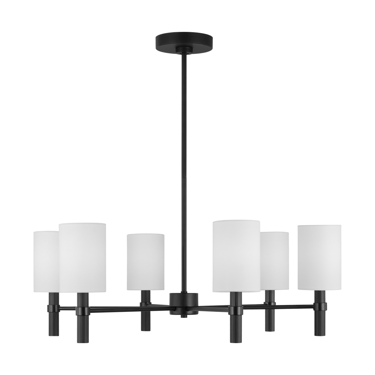 Chandelier Manor - Noir de minuit 30" by Visual Comfort Studio | Luminaires & cie