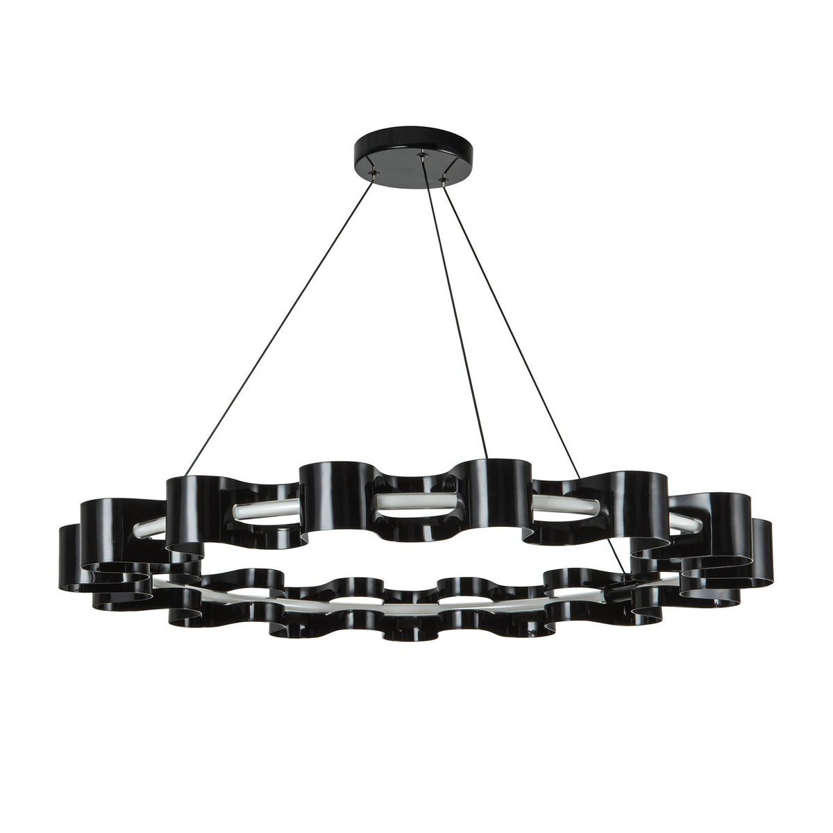 Suspension Nami Noir – vue 2