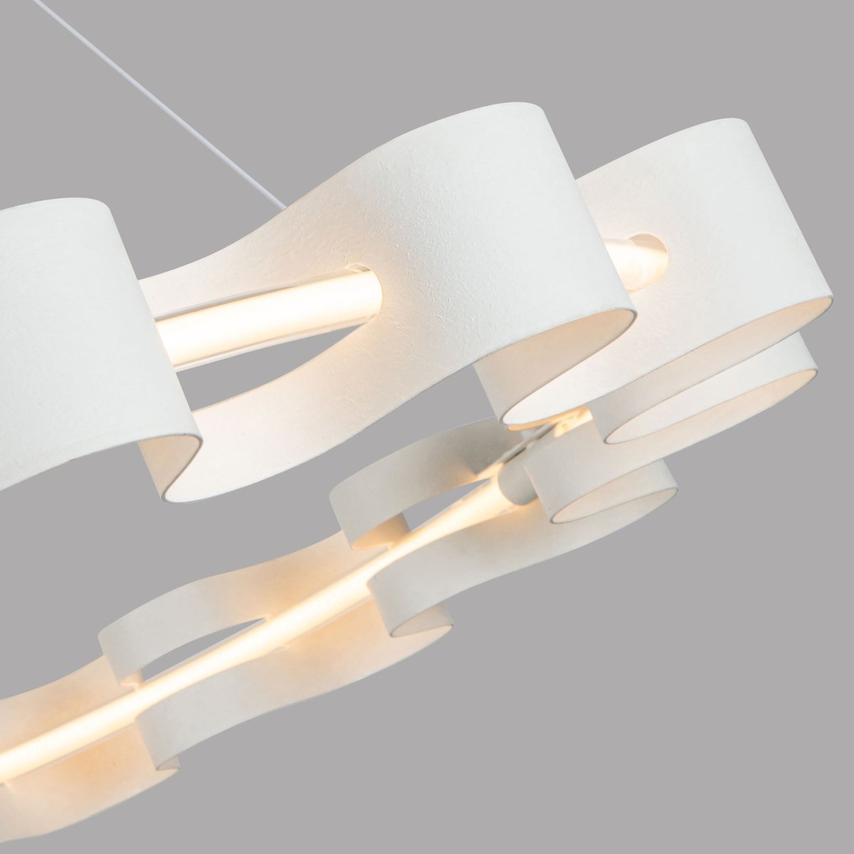 Chandelier Nami - Blanc antique by Kuzco Lighting | Luminaires & cie