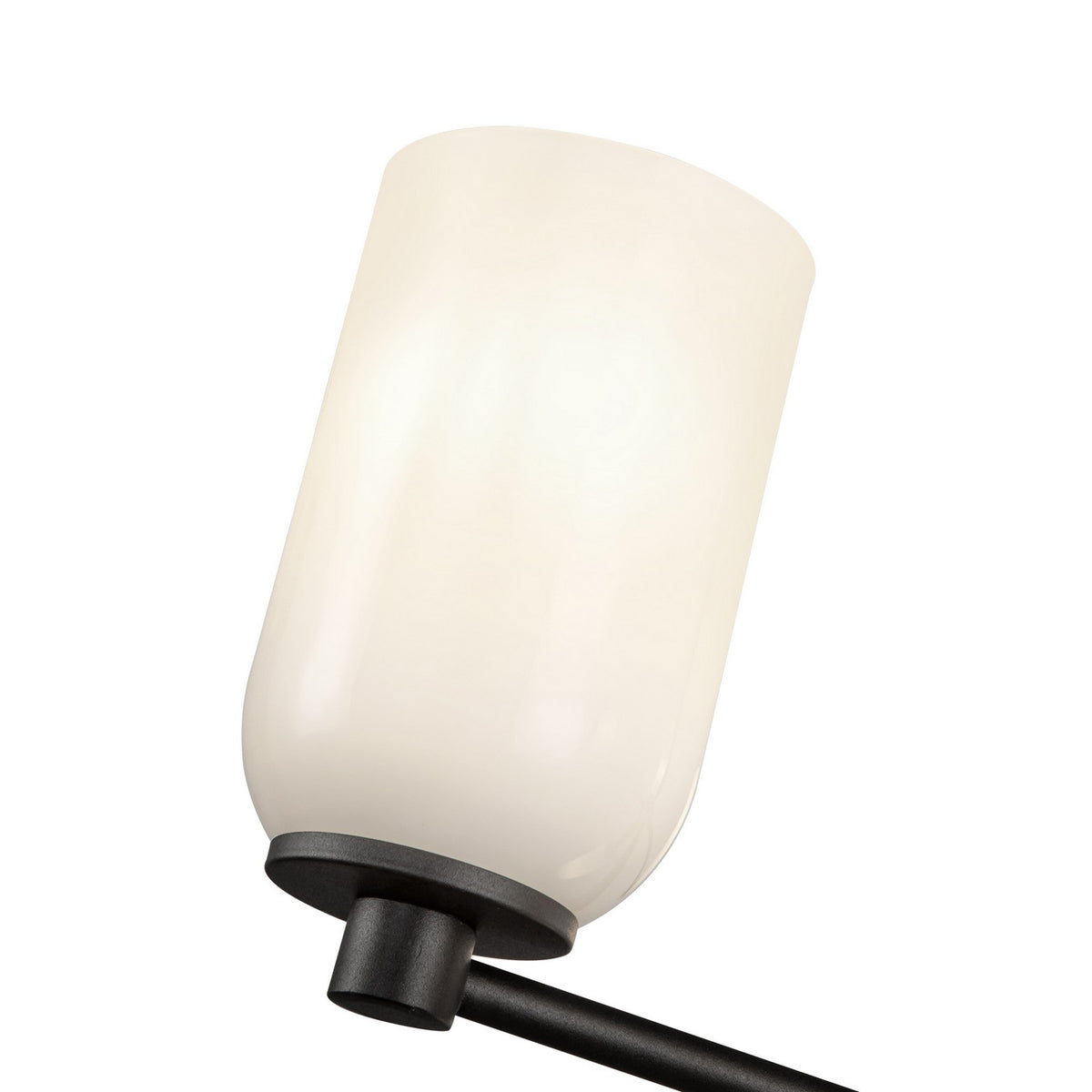 Lustre Nola Noir / Verre opale – vue 5