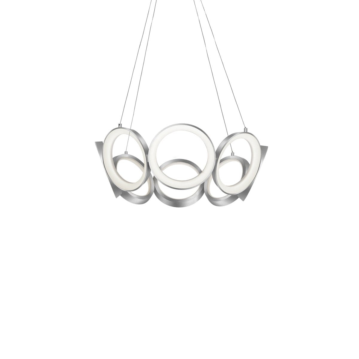 Chandelier Oros - Argent antique 24" by Kuzco Lighting | Luminaires & cie