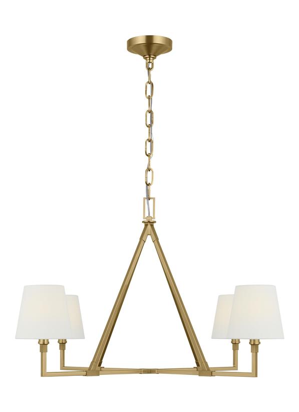 Chandelier Perth - Laiton brûlé 40" by Visual Comfort Studio | Luminaires & cie