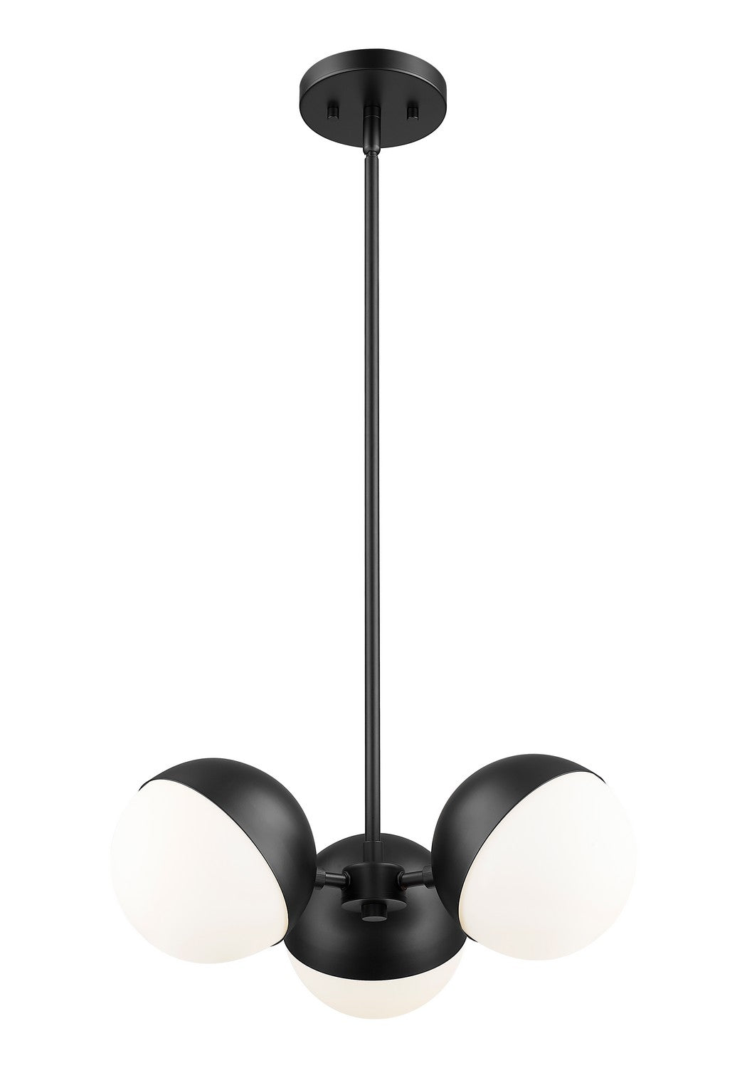 Lustre Realm Sphere Noir mat, 17 1/4" – vue 2