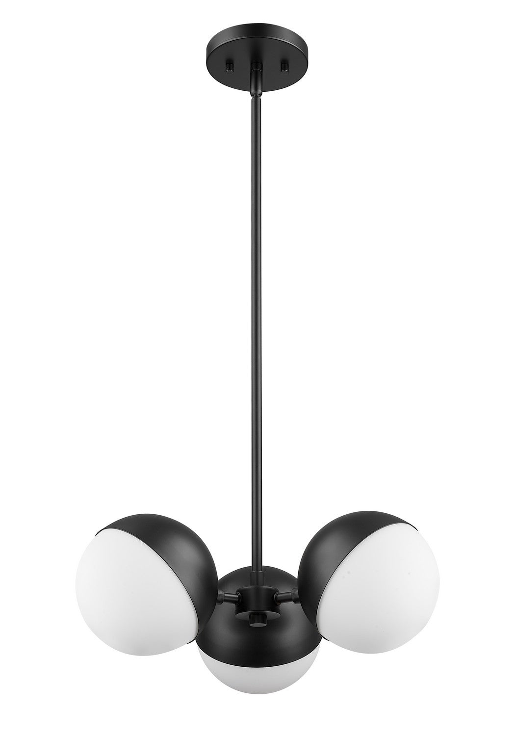 Lustre Realm Sphere Noir mat, 17 1/4" – vue 4