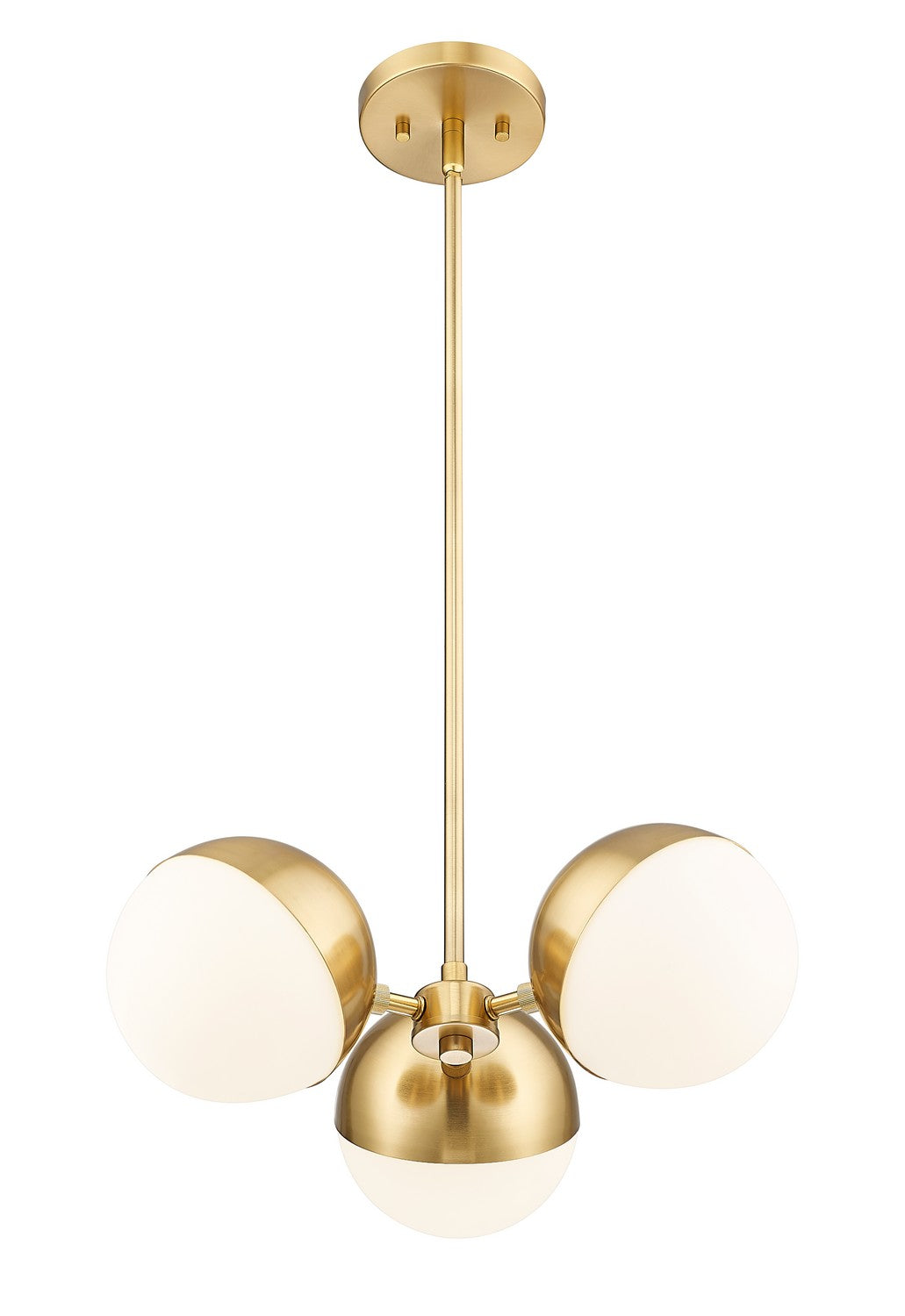 Lustre Realm Sphere Or moderne, 17 1/4" – vue 3