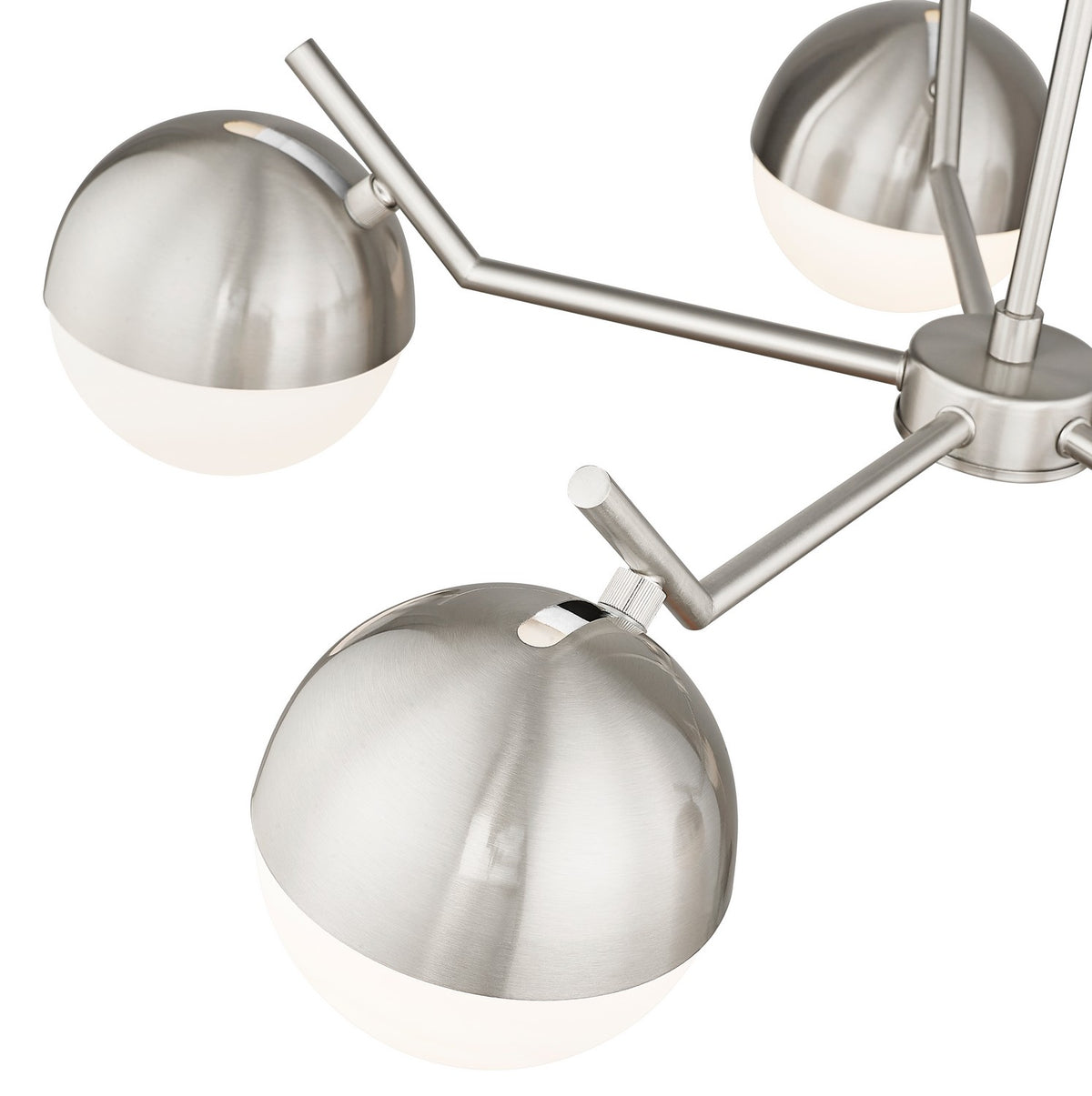 Lustre Realm Sphere Nickel brossé, 32" – vue 5