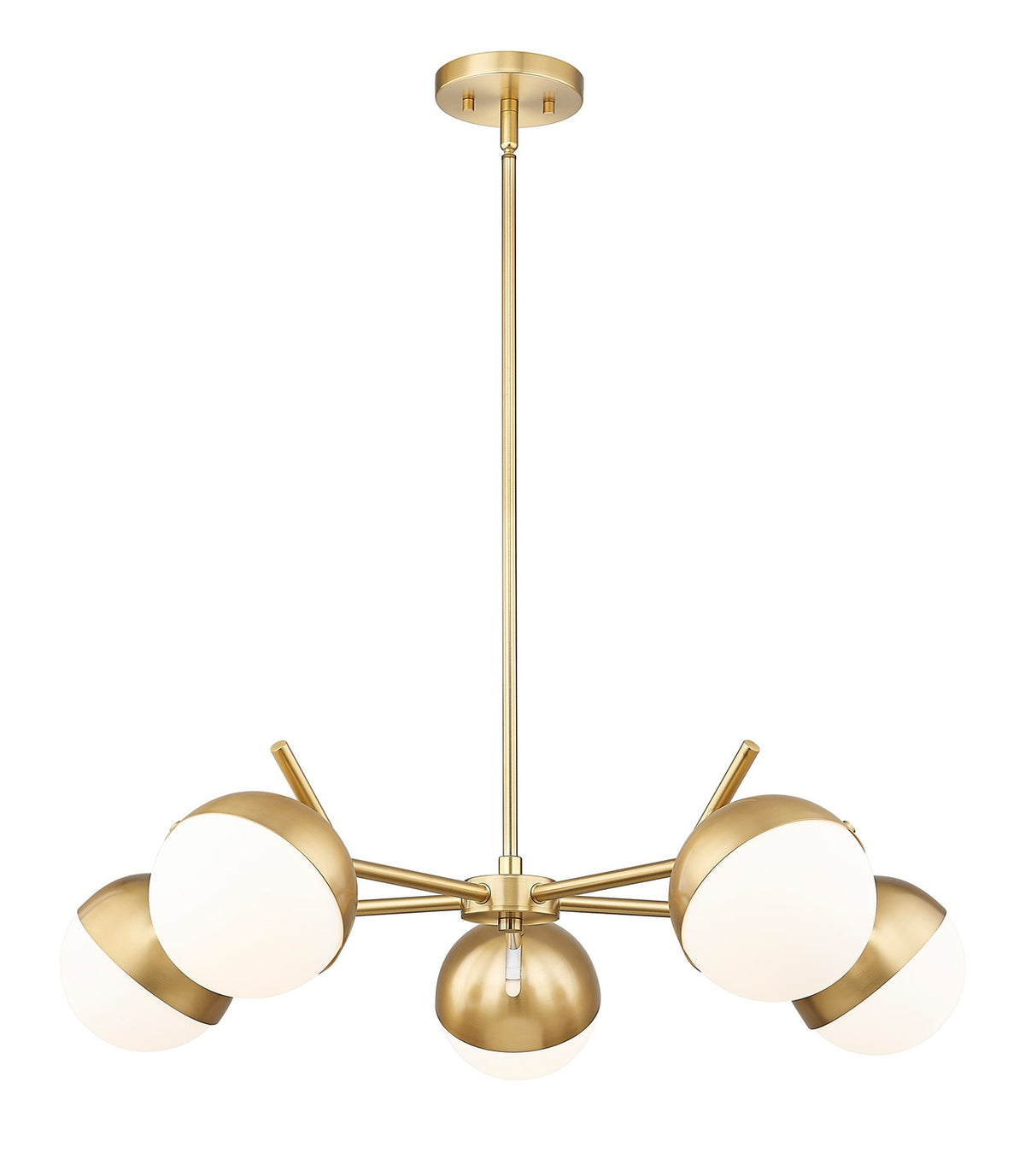 Lustre Realm Sphere Or moderne, 32" – vue 3