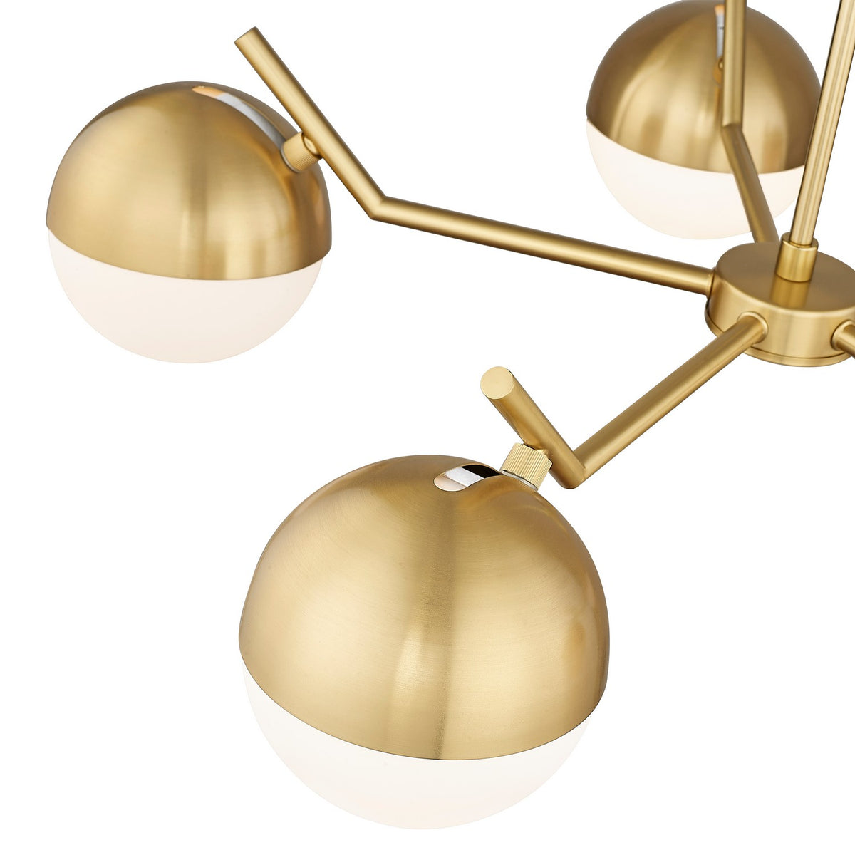Lustre Realm Sphere Or moderne, 32" – vue 5