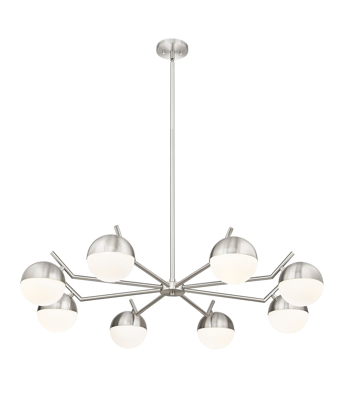 Lustre Realm Sphere Nickel brossé, 44" – vue 2