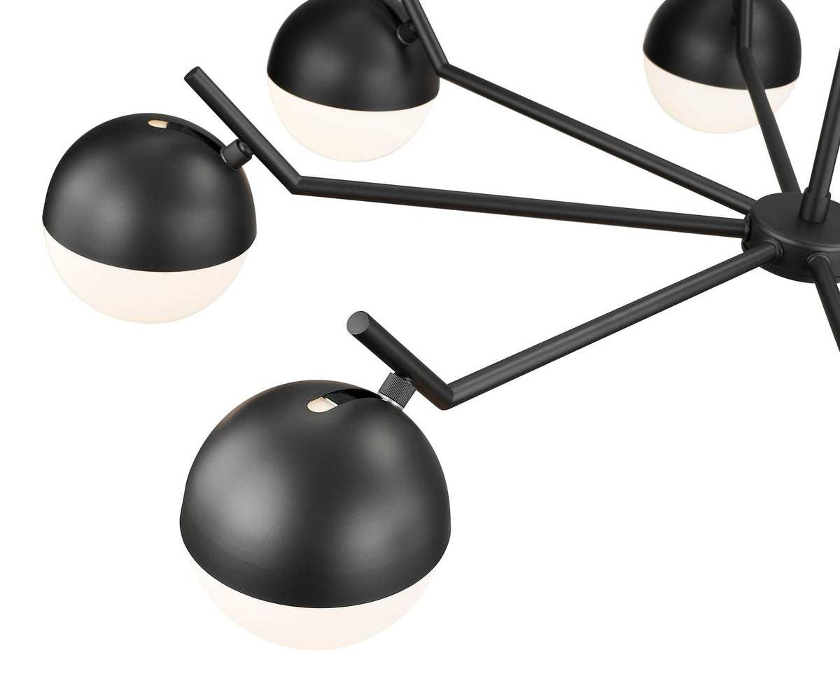 Lustre Realm Sphere Noir mat, 44" – vue 5