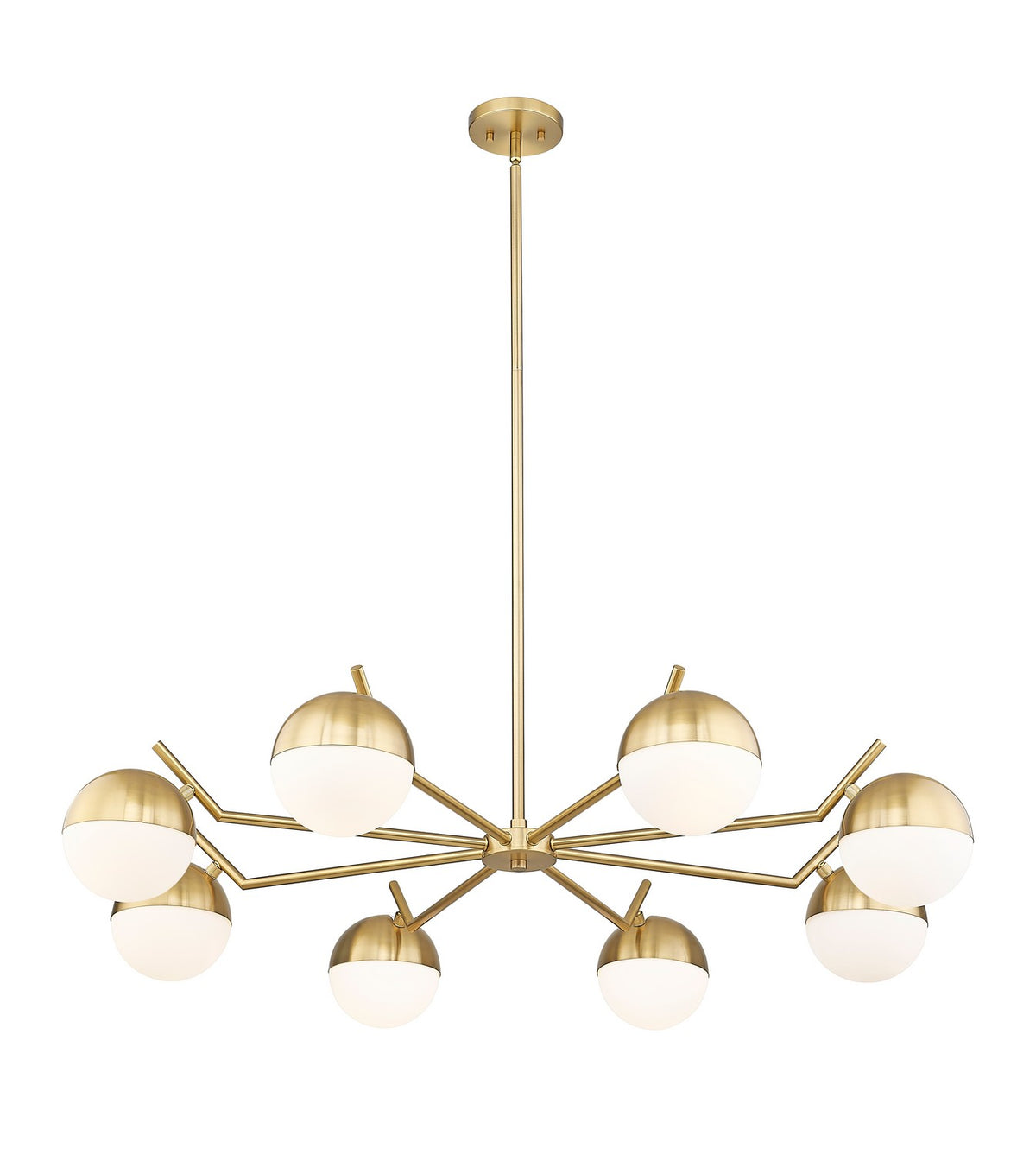 Lustre Realm Sphere Or moderne, 44" – vue 2