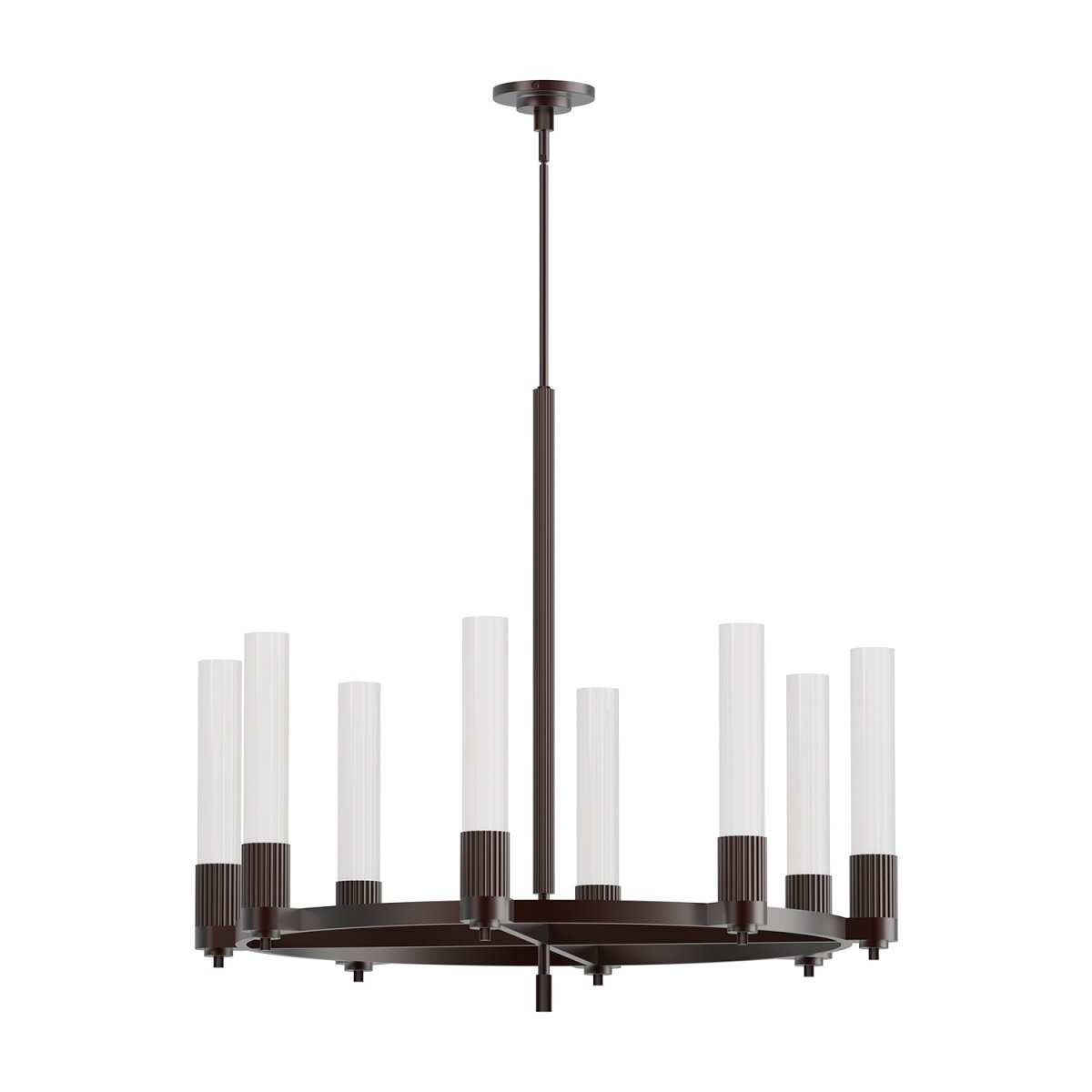 Chandelier Rue - Bronze chaud by Alora Lighting | Luminaires & cie