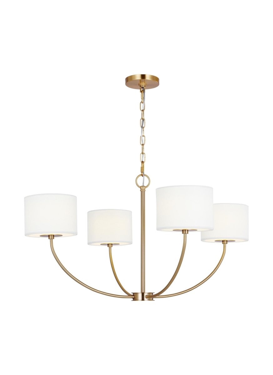 Chandelier Sawyer - Laiton brûlé 31 3/4" by Visual Comfort Studio | Luminaires & cie