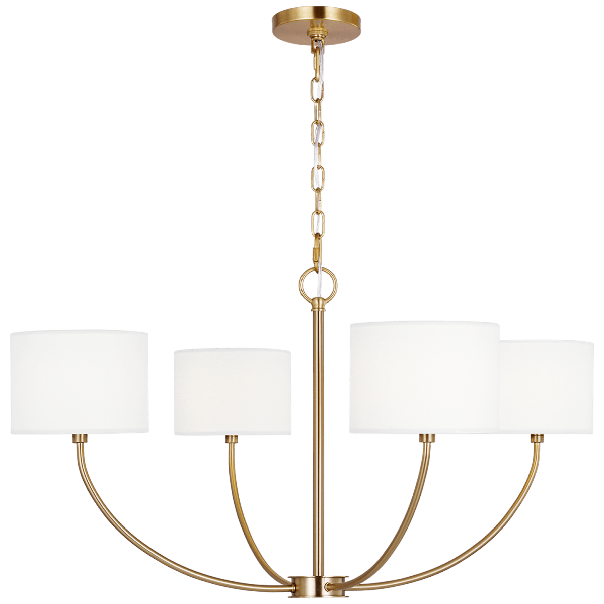 Chandelier Sawyer - Laiton brûlé 31 3/4" by Visual Comfort Studio | Luminaires & cie