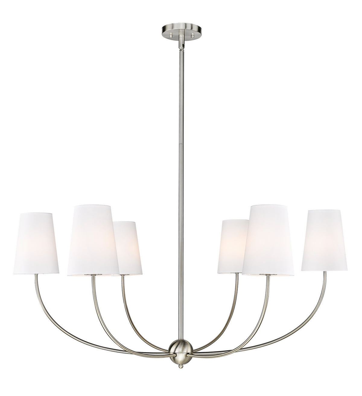 Lustre Shannon Nickel brossé, 42" – Z-Lite