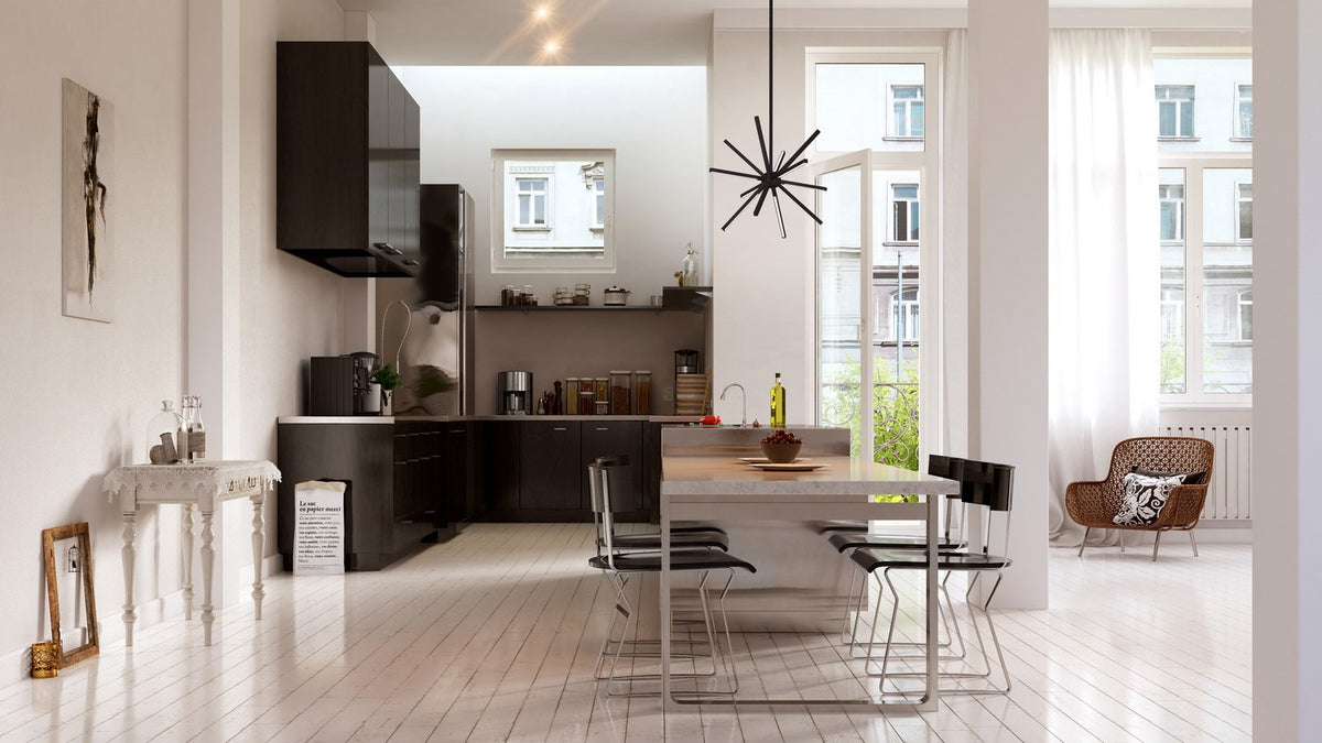 Lustre Sirius Minor Noir, 20 1/4" – vue 2