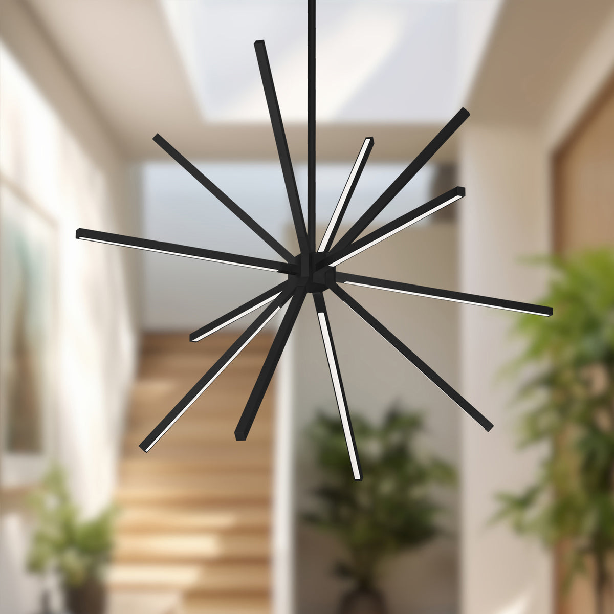 Lustre Sirius Minor Noir, 32 1/4" – vue 2