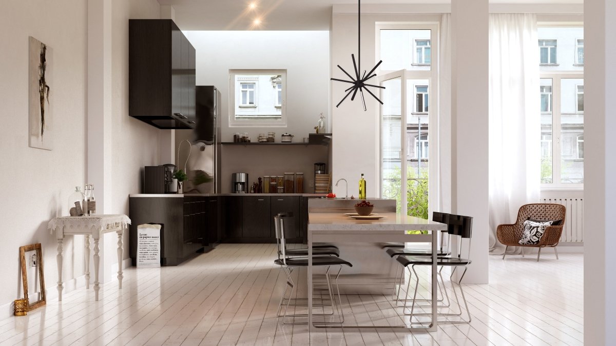 Chandelier Sirius Minor - Noir 20 1/4" by Kuzco Lighting | Luminaires & cie