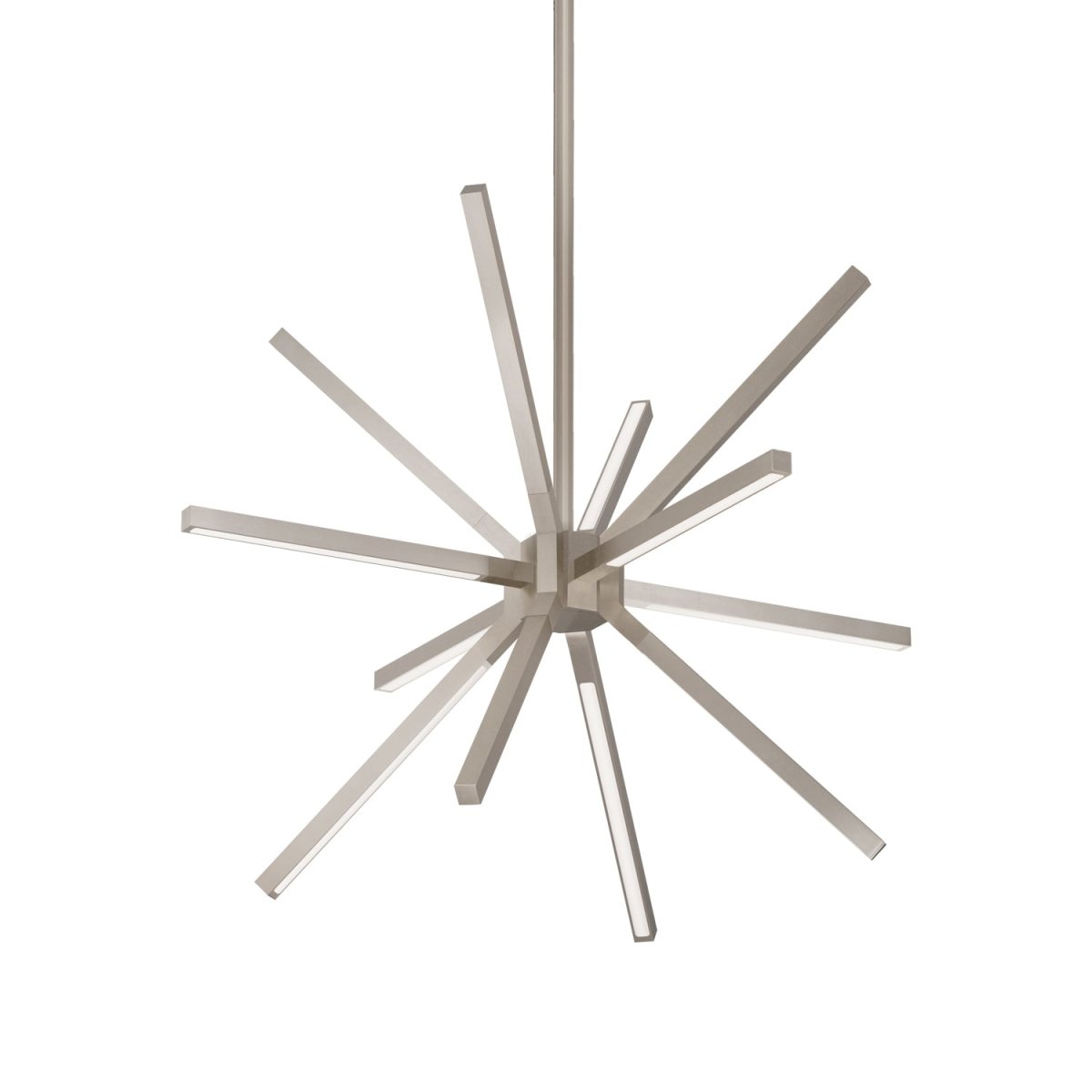 Chandelier Sirius Minor - Nickel brossé 20 1/4" by Kuzco Lighting | Luminaires & cie