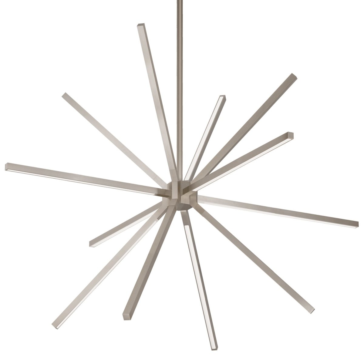 Chandelier Sirius Minor - Nickel brossé 32 1/4" by Kuzco Lighting | Luminaires & cie