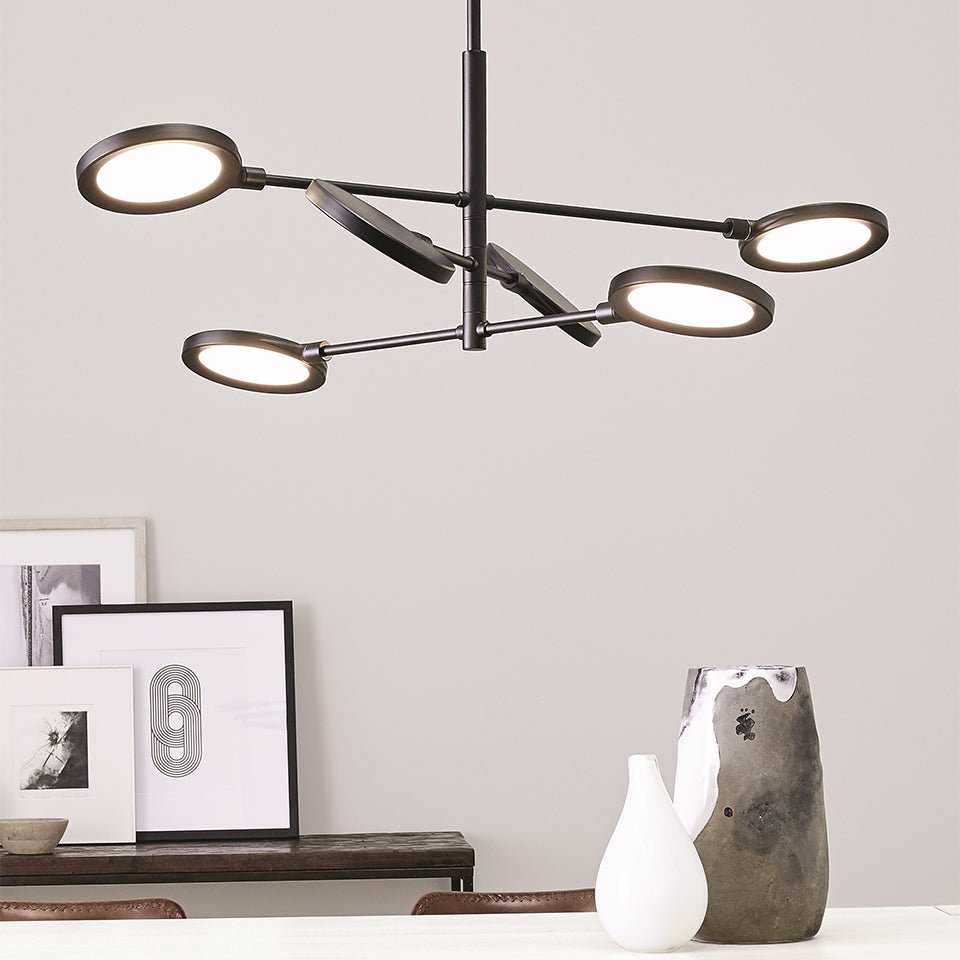 Chandelier Spectica - 6 by Tech Lighting | Luminaires & cie
