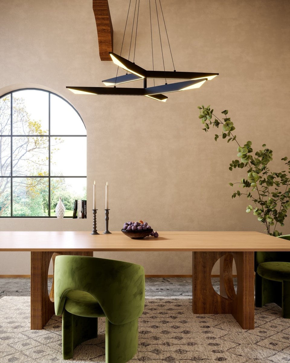 Chandelier Tachi - Bronze urbain by Kuzco Lighting | Luminaires & cie