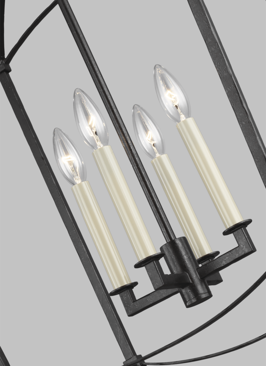 Chandelier Thayer - Gild antique 16" by Visual Comfort Studio | Luminaires & cie