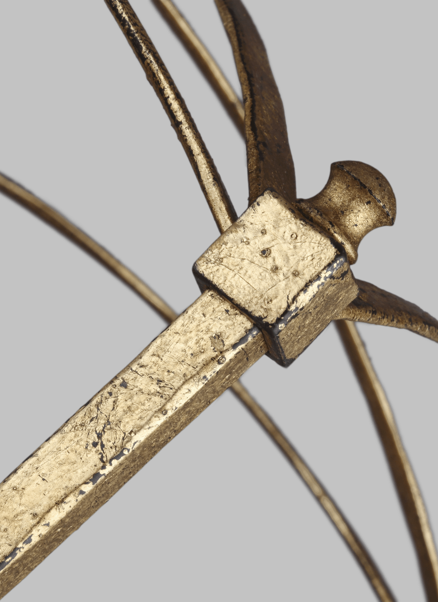 Chandelier Thayer - Gild antique 16" by Visual Comfort Studio | Luminaires & cie