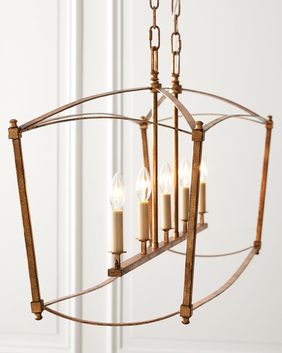Chandelier Thayer - Smith Steel 23 1/8" by Visual Comfort Studio | Luminaires & cie