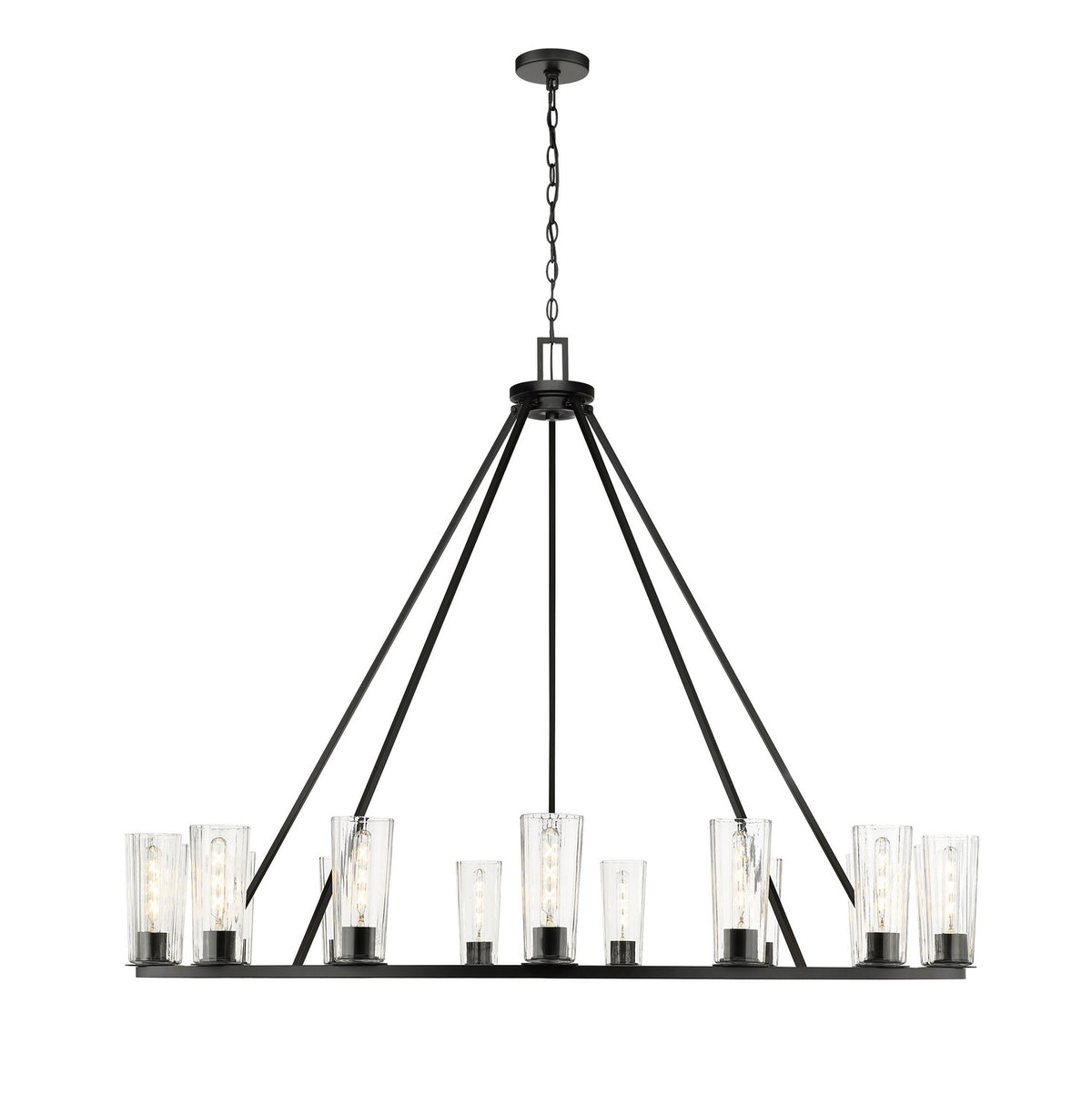 Lustre Titus Noir mat, 62 1/2" – Z-Lite