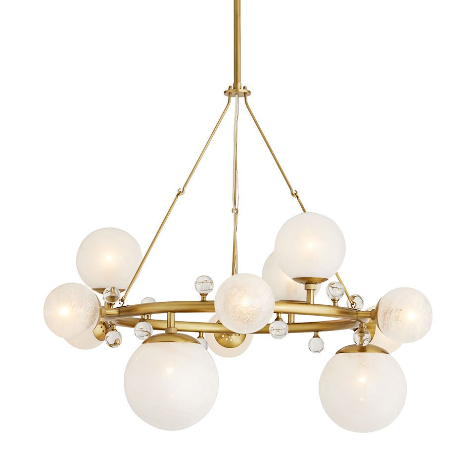 Chandelier Troon Round - by Arteriors | Luminaires & cie