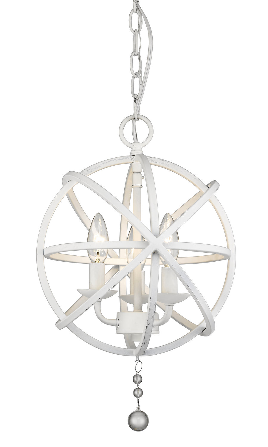 Lustre Tull Blanc mat, 12" – Z-Lite