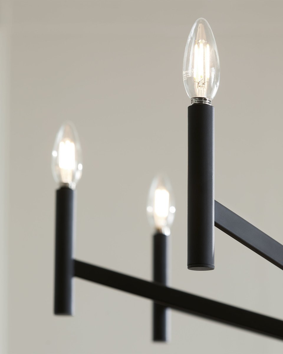 Chandelier Vector - Noir de minuit 36" Ampoules non - incluses by Visual Comfort Studio | Luminaires & cie