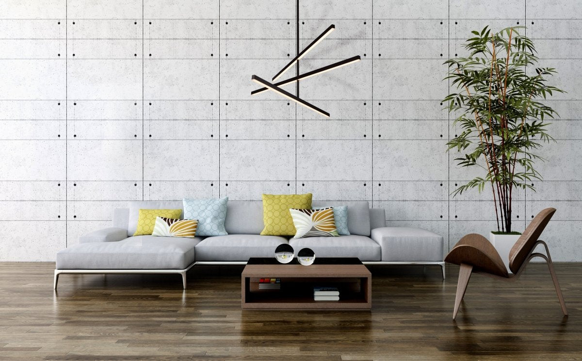 Chandelier Vega - Noir 45" by Kuzco Lighting | Luminaires & cie