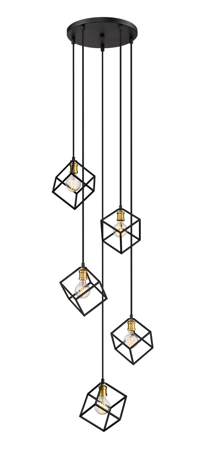 Suspension multiple Vertical Bronze + Laiton vieilli, 20 1/2" – Z-Lite