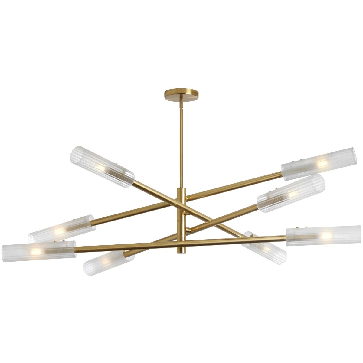 Chandelier Wand 48 - Laiton vieilli by Dainolite | Luminaires & cie