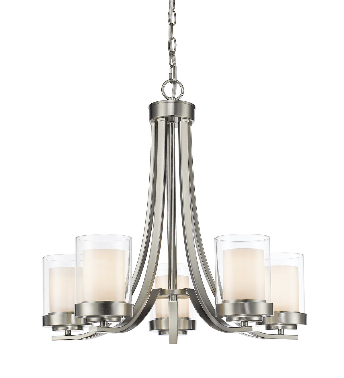 Lustre Willow Nickel brossé, 25 1/4" – Z-Lite