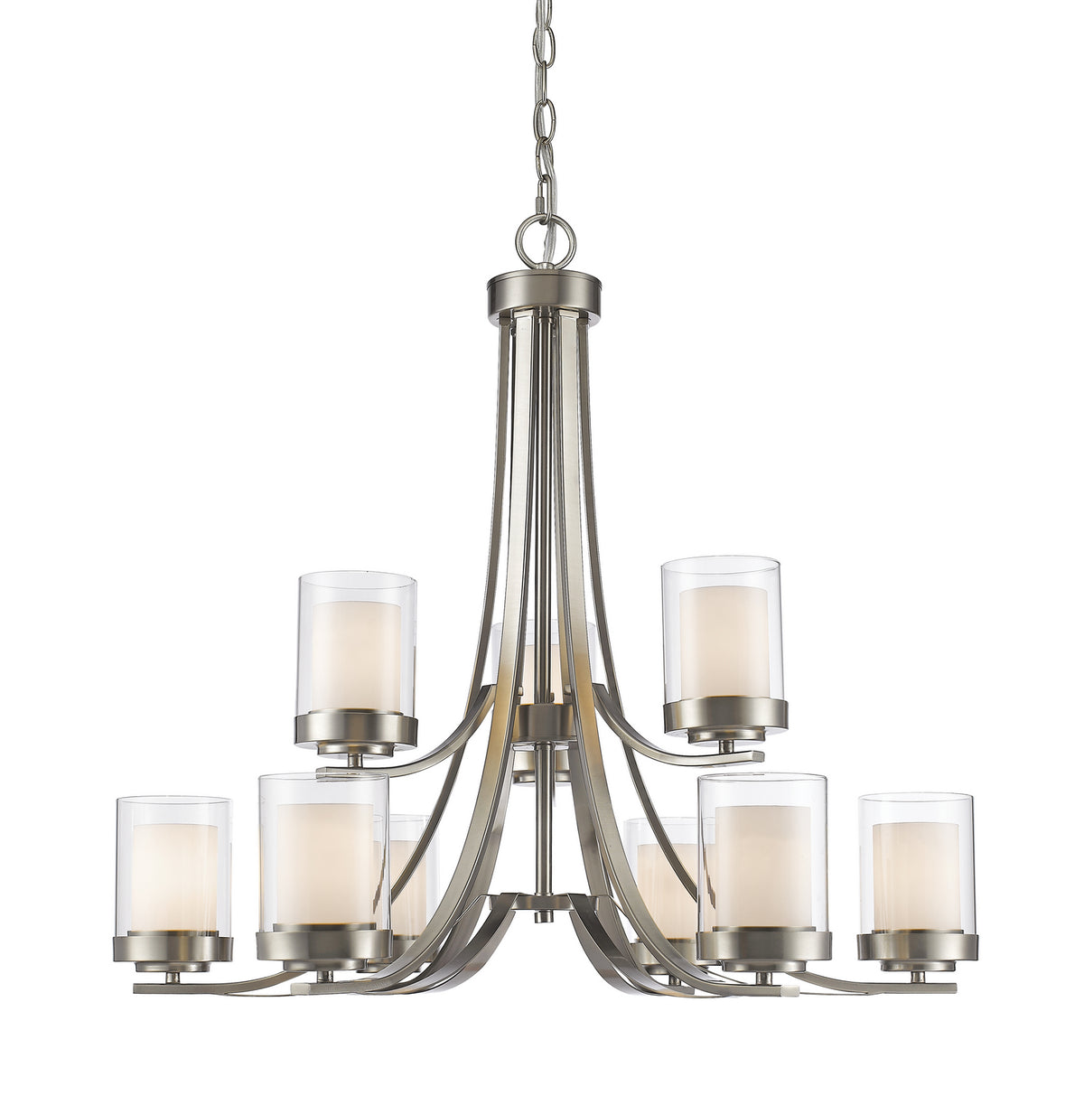 Lustre Willow Nickel brossé, 31 1/4" – Z-Lite