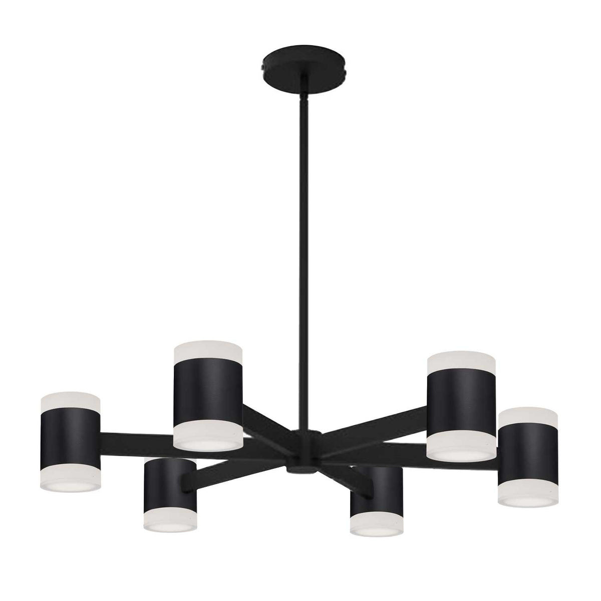 Lustre Wilson 28", Noir mat – Dainolite