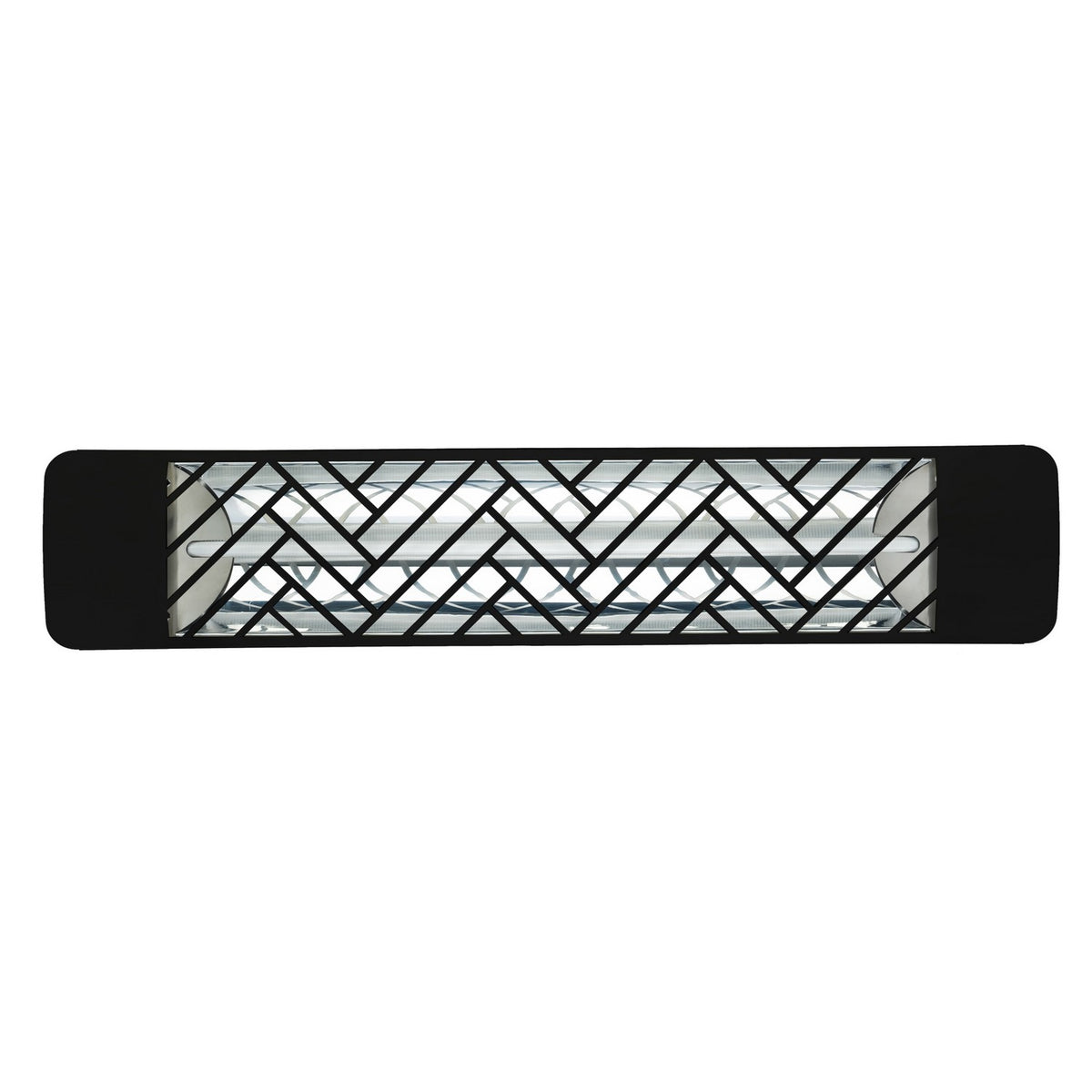 Chaufferette infrarouge 2000W EF20 Series Chevron, Noir, 208V – vue 2