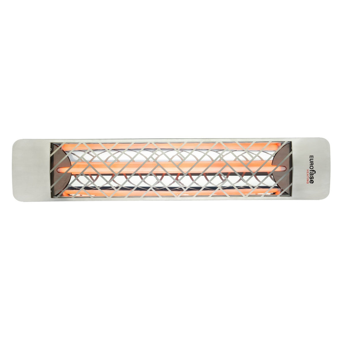 Chaufferette infrarouge 2000W EF20 Series Chevron, Acier inoxydable, 208V – Eurofase