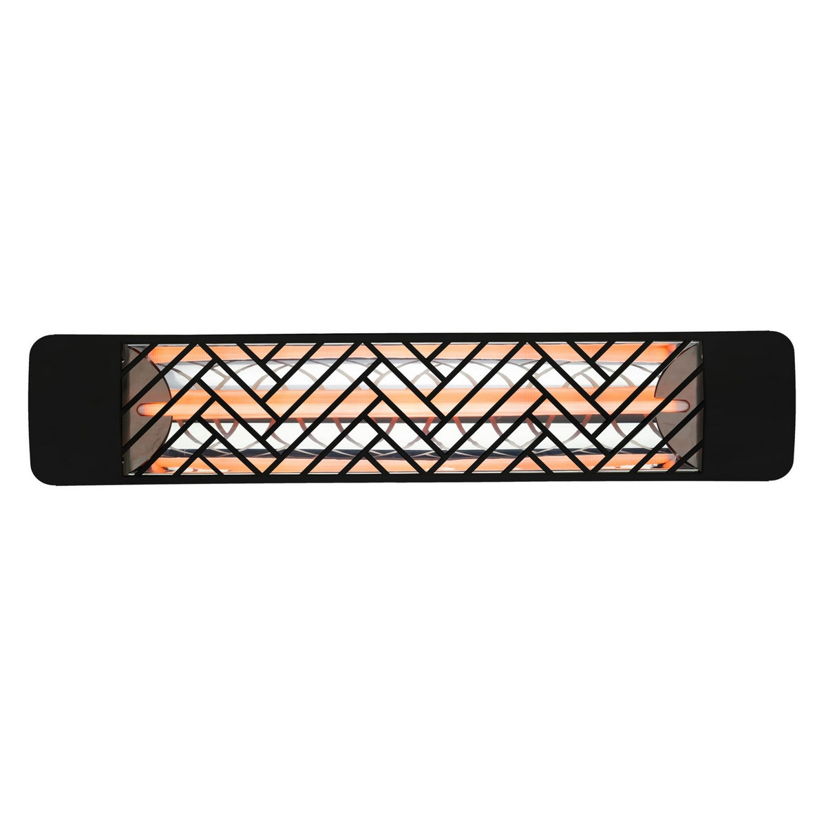 Chaufferette infrarouge 2500W EF25 Series Chevron, Noir, 208V – Eurofase