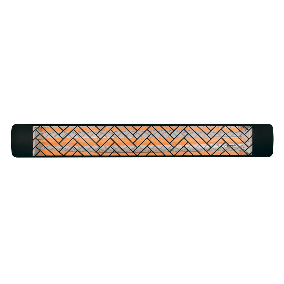 Chaufferette infrarouge 3000W EF30 Series Chevron, Noir, 208V – Eurofase