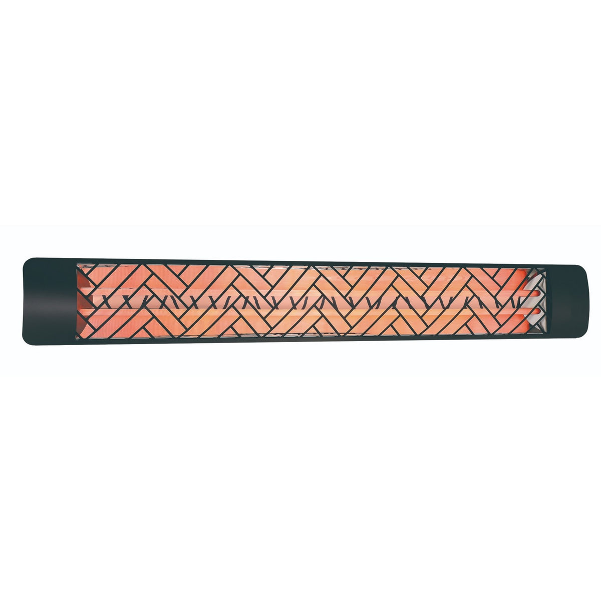 Chaufferette infrarouge 6000W EF60 Series Chevron, Noir, 208V – Eurofase