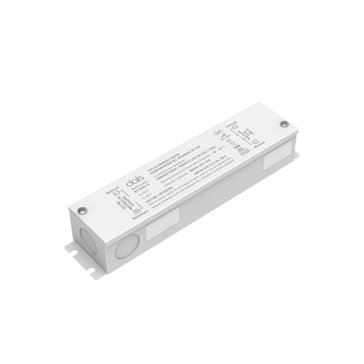 Driver DEL Driver 12V, puissance max 12 – dals