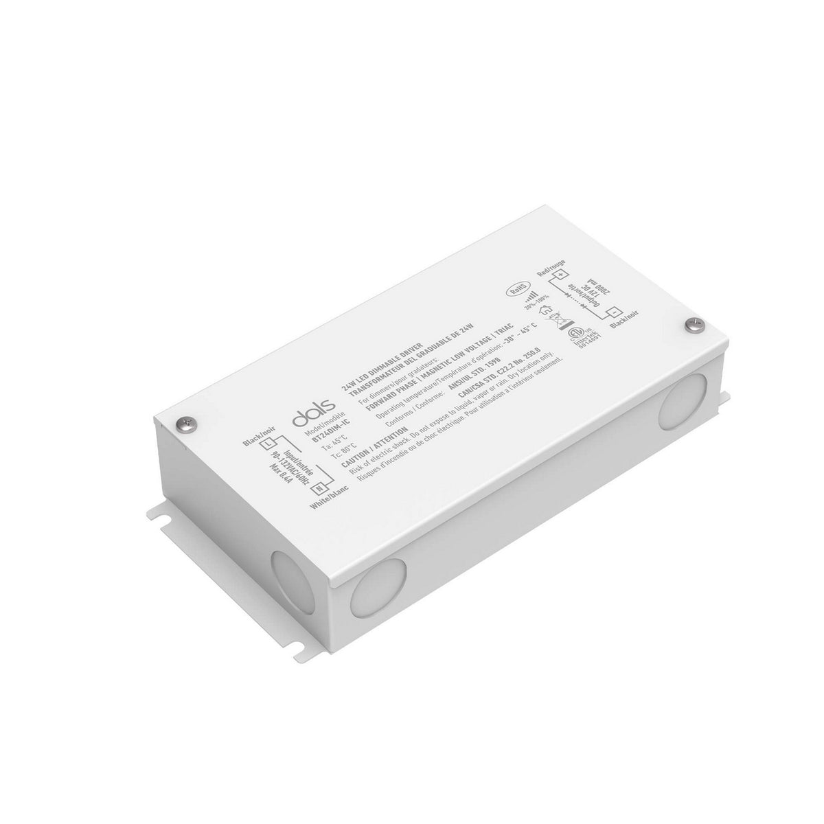 Driver DEL Driver 12V, puissance max 24 – dals