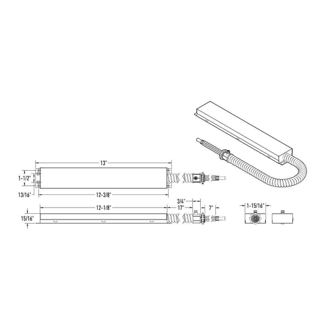 Driver DEL Emercendy Driver 13" – vue 2